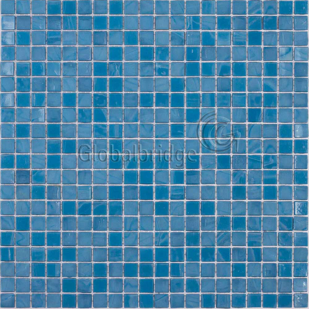Mosaic tiles of various colors， shapes 